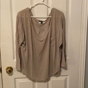 Beige long sleeve
